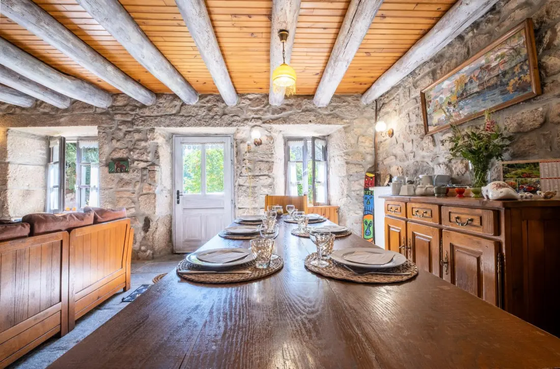 Gîte de France Die chambon Mühle 6/8 pers 3 Ohren