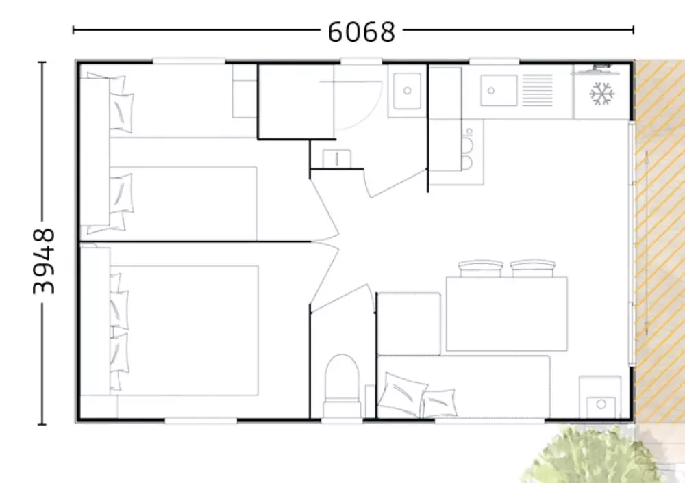 Kemping Le Damier 3 Csillagok★★★