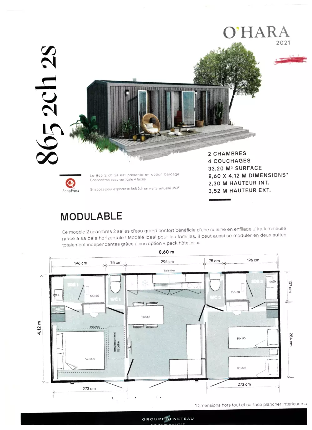 Kemping Le Damier 3 Csillagok★★★