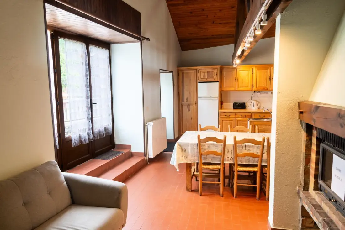 Gîte de France Gîtes de France 6 Personen in pierrefiche 2 épis