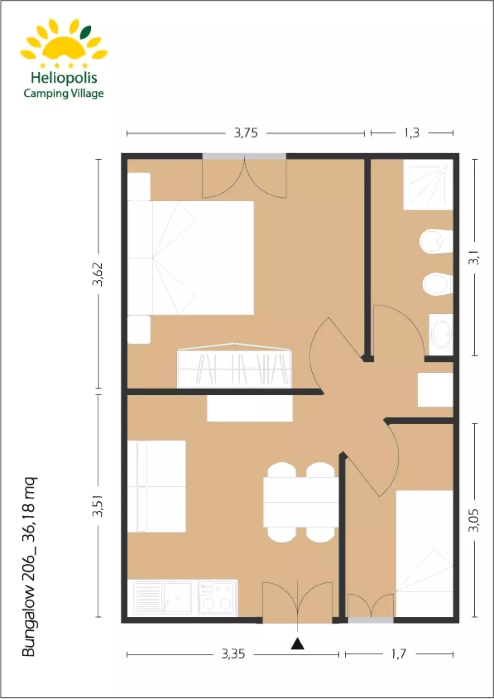 Heliopolis Camping & Village 4 Sterren★★★★