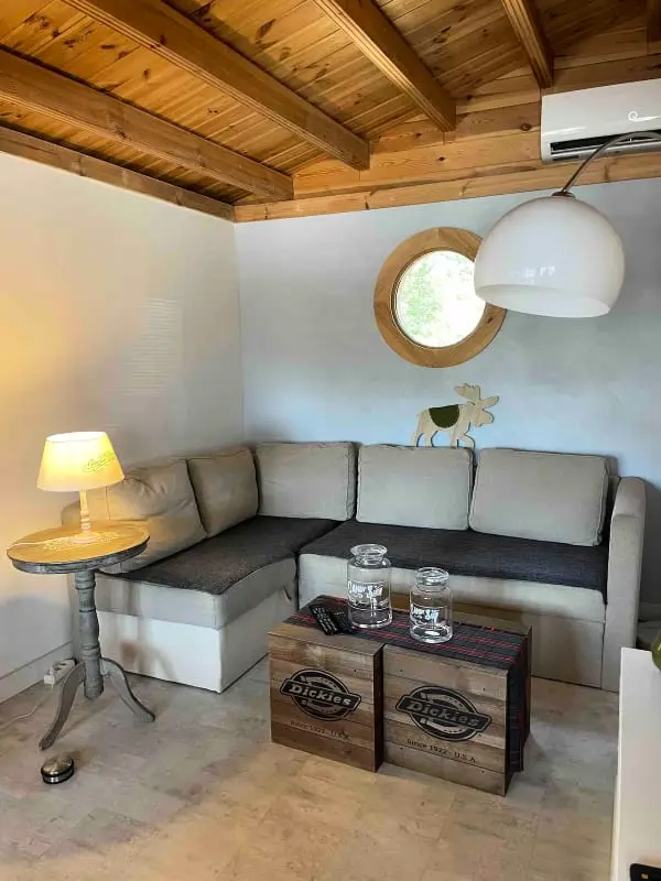 Chalet Gris De Pissos, Swimming pool and nature
