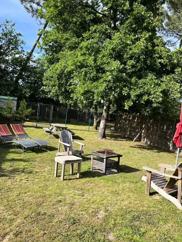 Le Chalet Rouge à Pissos
