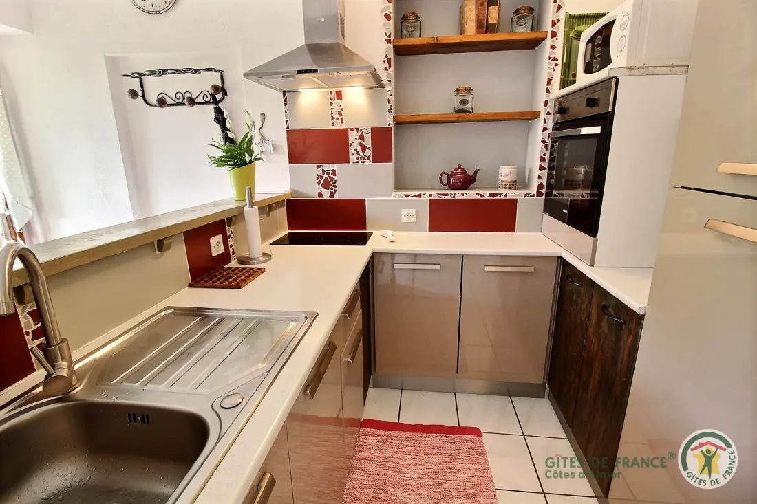 Gîte de France Le roselier | plérin baie de saint-brieuc 3 pers. 2 épis