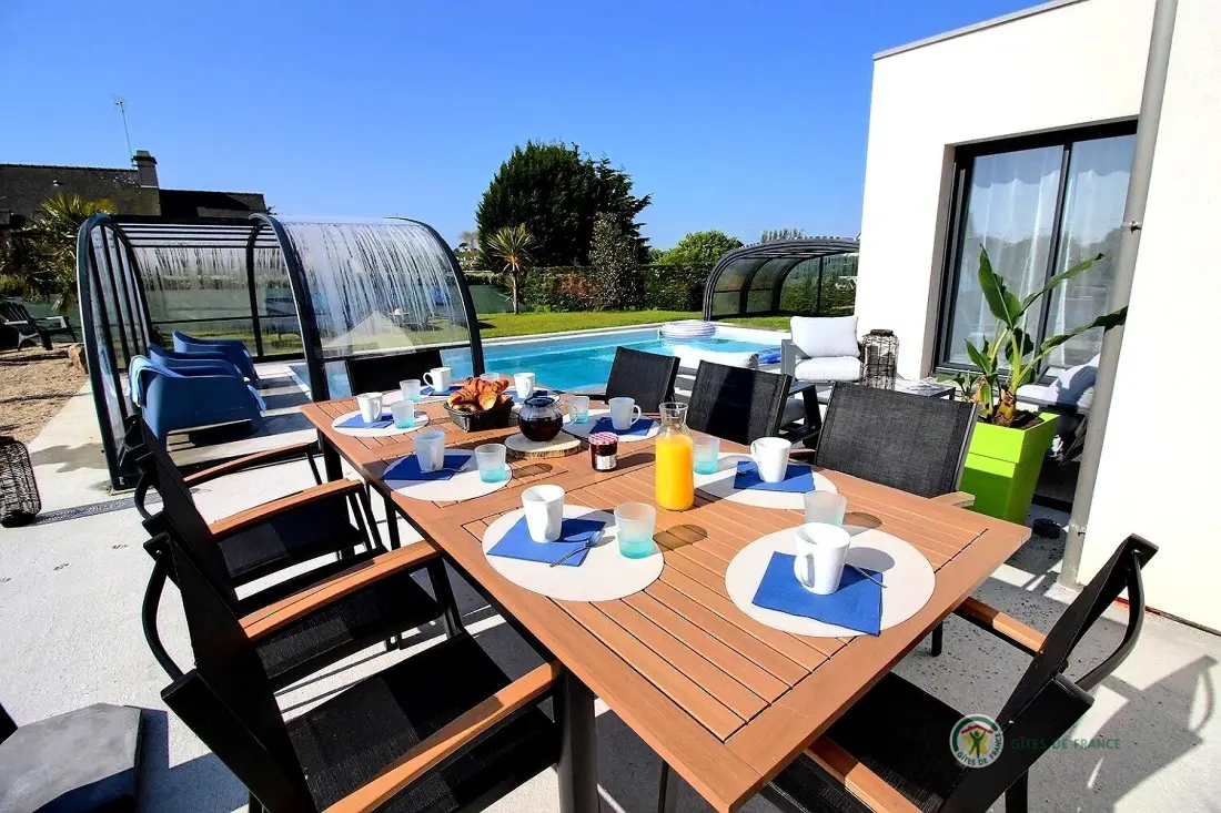 Gîte de France Ty bihan baradoz 4 Ähren