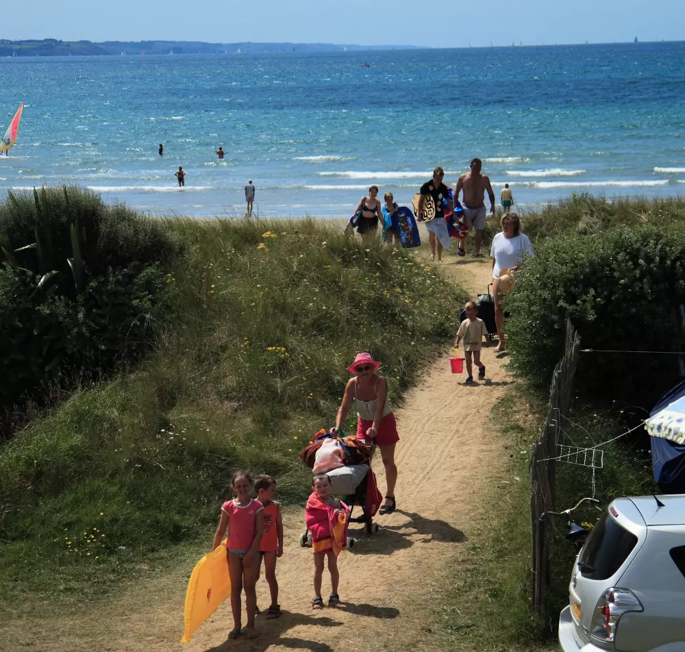 Camping Plage de Treguer3 Sterren★★★
