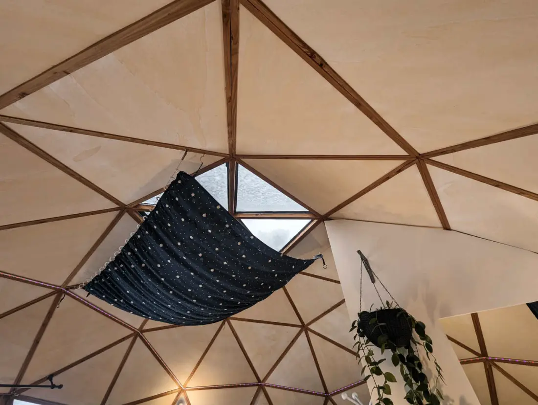 Gîte de France Dome "la vue éoilée" mit Frühstück