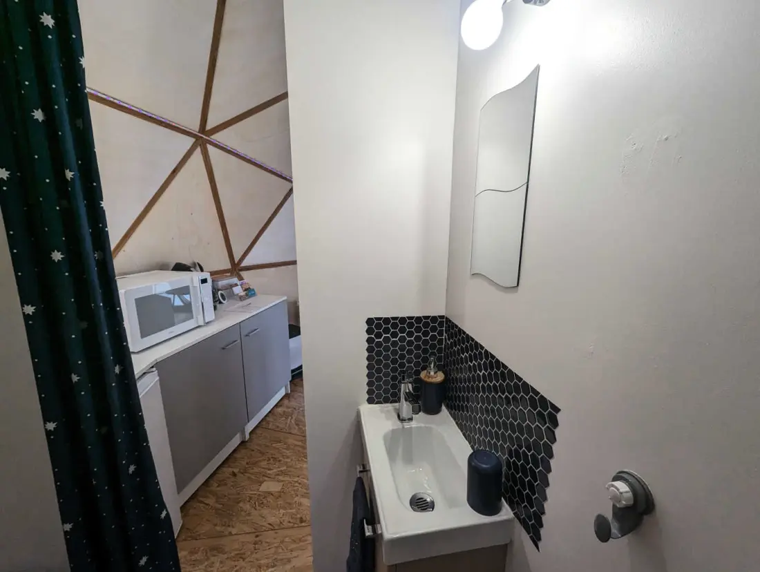 Gîte de France Dome "la vue éoilée" mit Frühstück