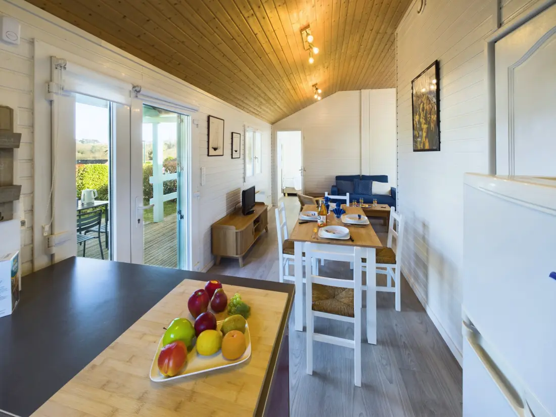 Mobil Home - Bungalow - Ferienhaus in Pont l'Abbé