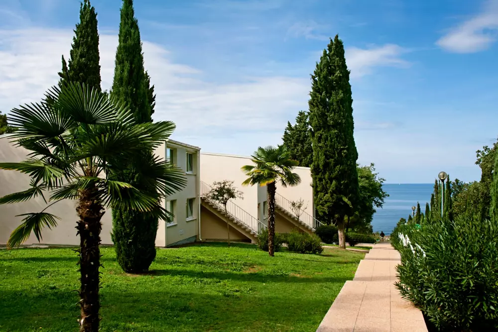 Apartman Bellevue Plava Laguna Útvonalterv