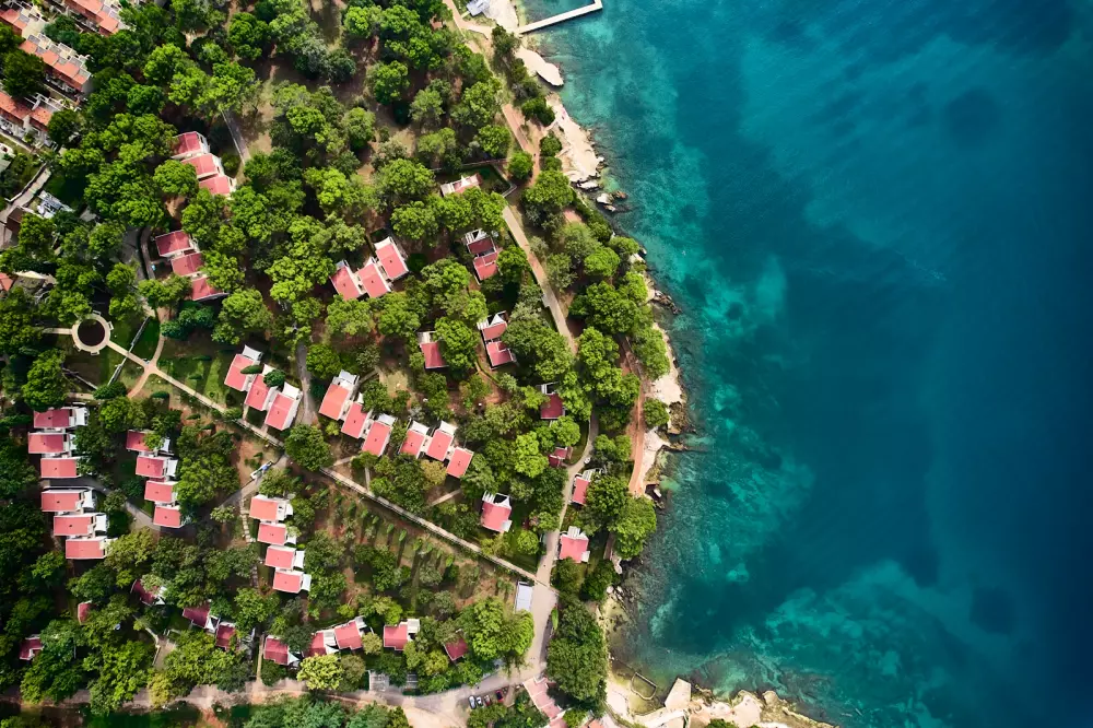 Apartman Bellevue Plava Laguna Útvonalterv