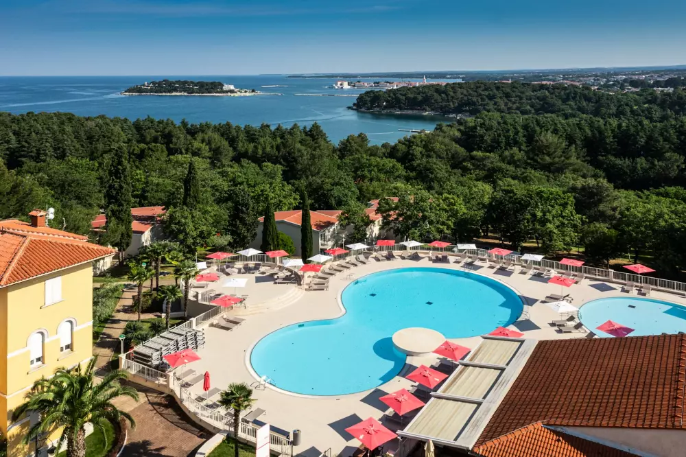 Apartman Bellevue Plava Laguna Útvonalterv