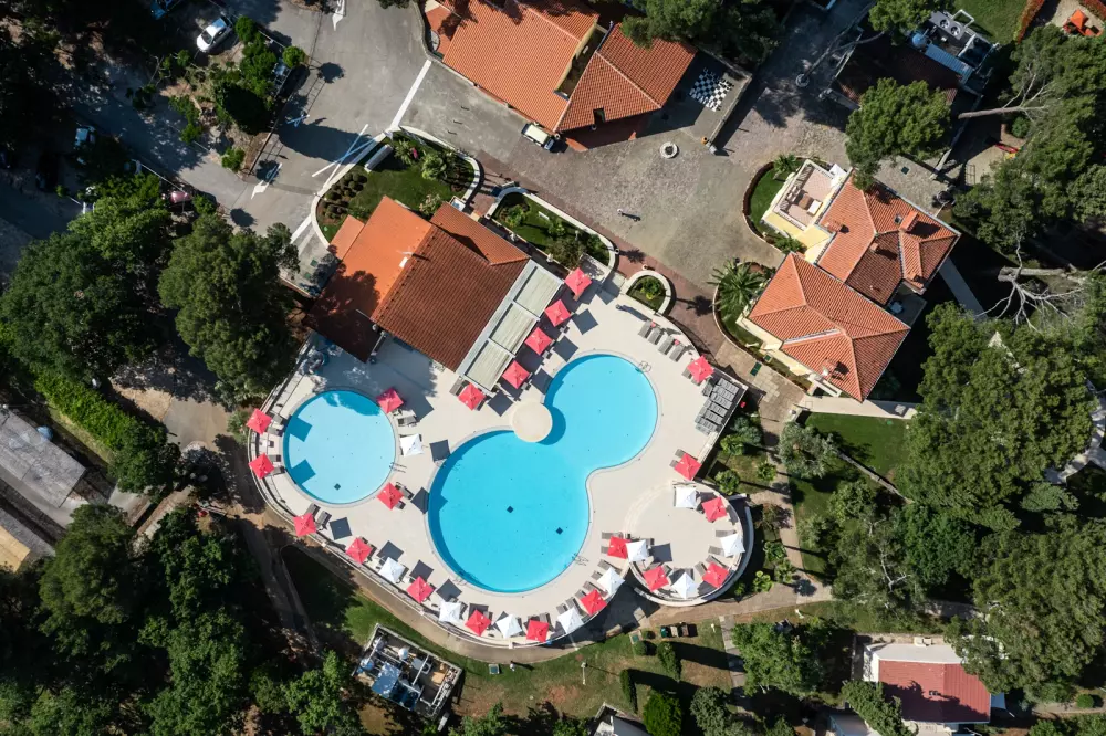 Apartman Bellevue Plava Laguna Útvonalterv