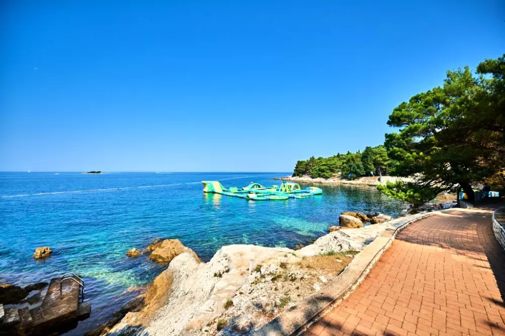 Villas Bellevue Plava Laguna Útvonalterv