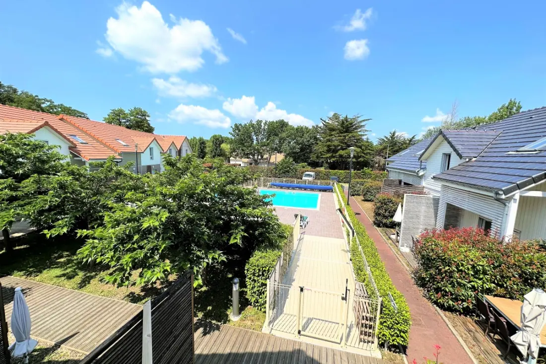 Üdülőház medencével Terrace a Pornichetben