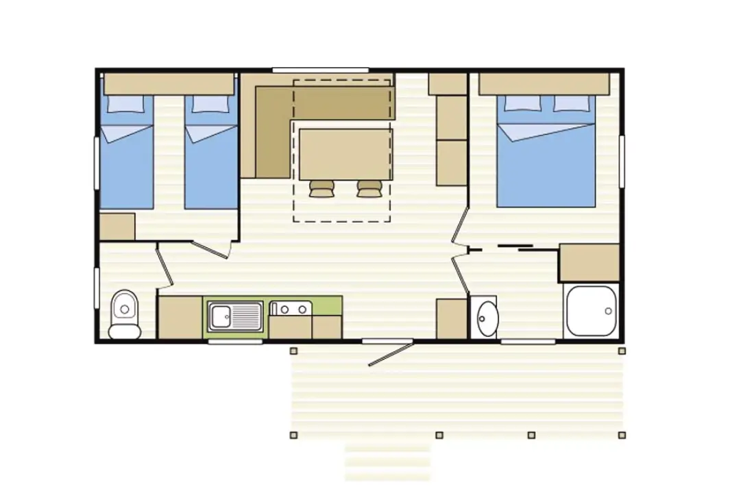 Camping Paradis Nai'a Village 4 Sterren★★★★