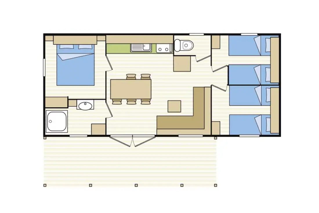 Camping Paradis Nai'a Village 4 Sterren★★★★