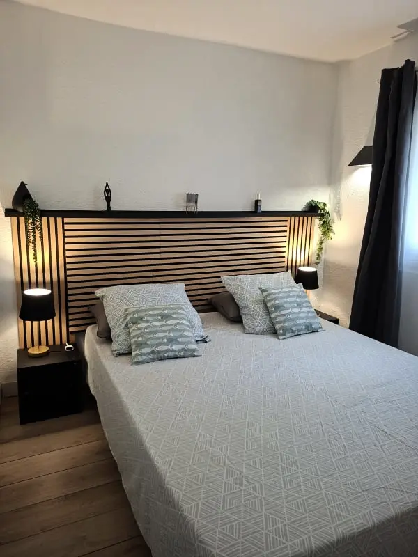 Gyönyörű apartman úszási medencével, 10 perc De La Plage
