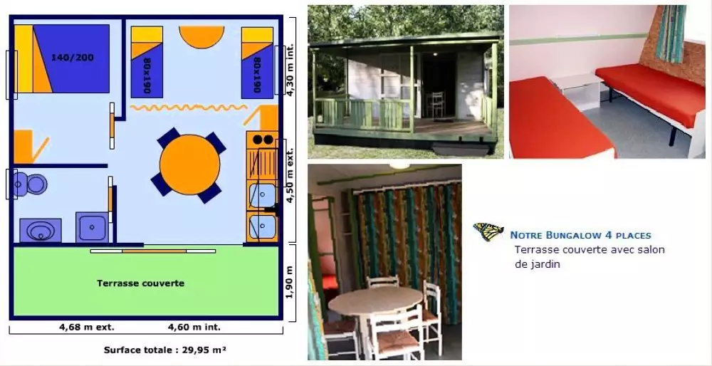 Campsite maeva Getaways Benista Útvonalterv