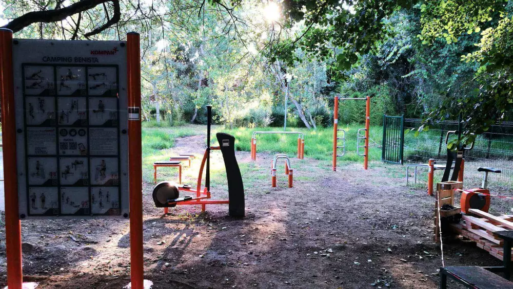 Campsite maeva Getaways Benista Útvonalterv