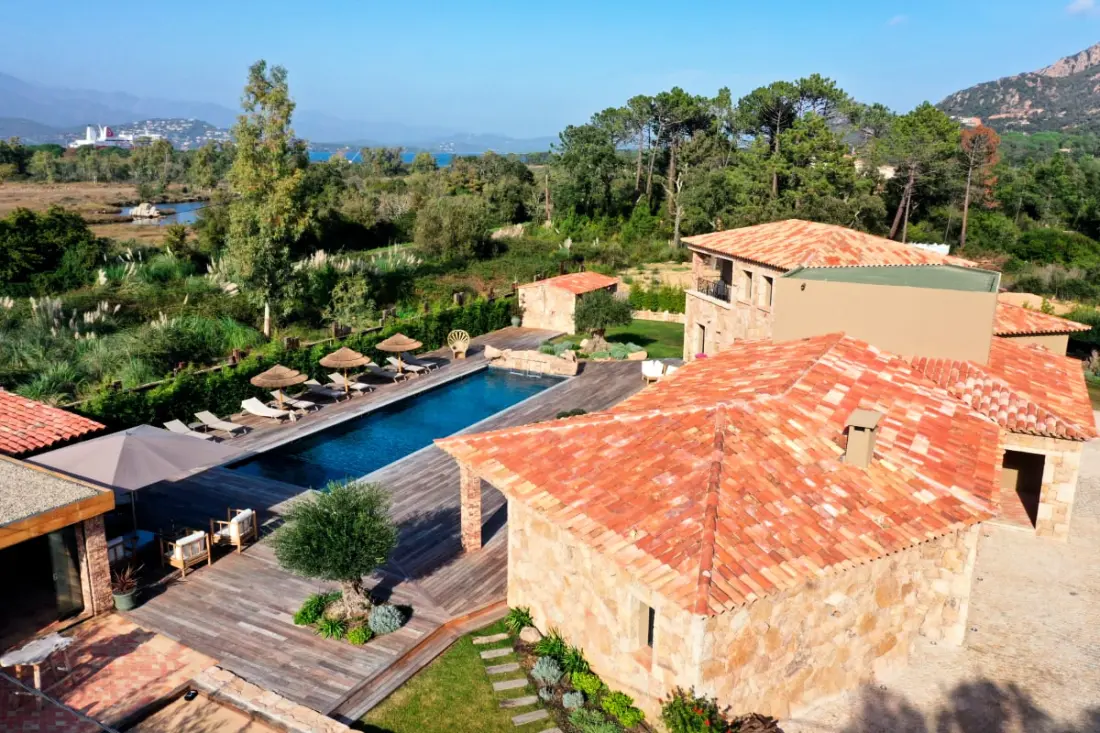 Rezidencia Villa Playa Baggia Di Palombaggia