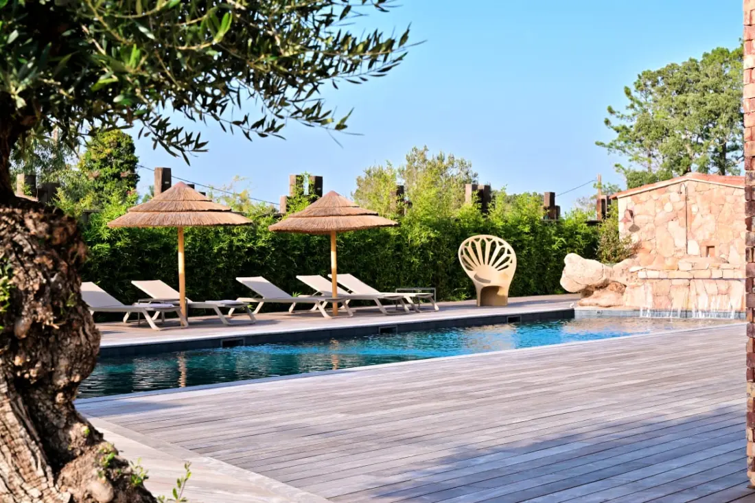 Rezidencia Villa Playa Baggia Di Palombaggia