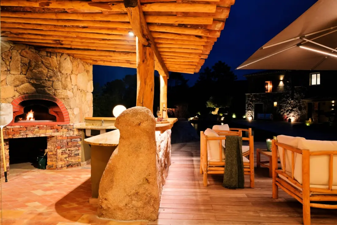 Rezidencia Villa Playa Baggia Di Palombaggia