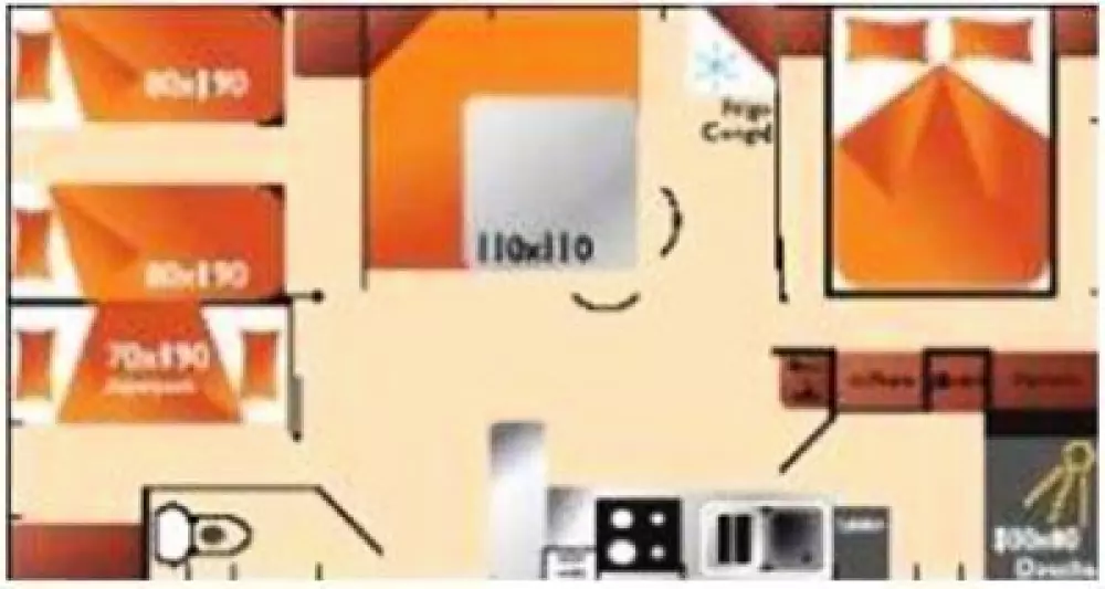 Domaine du Lac de Neguenu2 Sterne★★