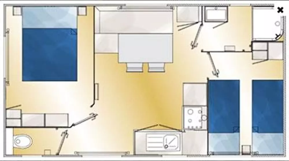 Kemping Ecologique le Lac O Fées 3 Csillagok★★★