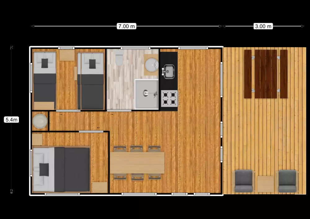 Camping Sunêlia La Presqu'île3 Sterren★★★