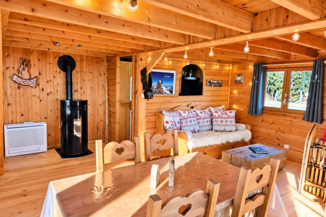 Csodálatos faház, kilátással a Mont Blanc-ra 3 Csillagok★★★