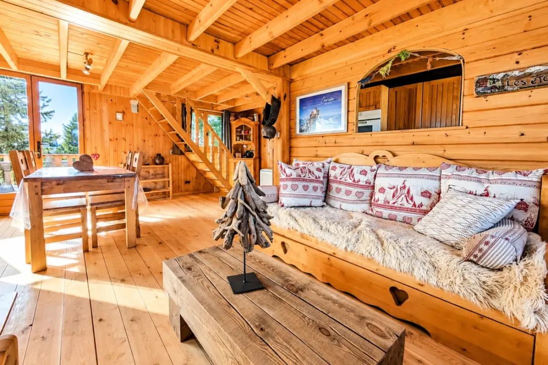 Csodálatos faház, kilátással a Mont Blanc-ra 3 Csillagok★★★