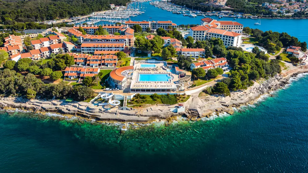 Apartmanok Arena Park Plaza Verudela Útvonalterv