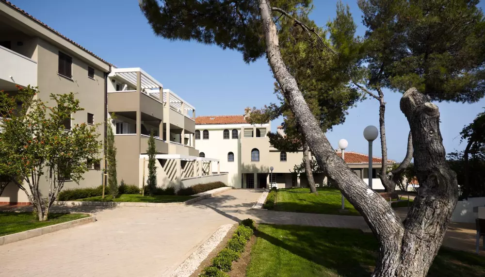 Apartmanok Arena Park Plaza Verudela Útvonalterv