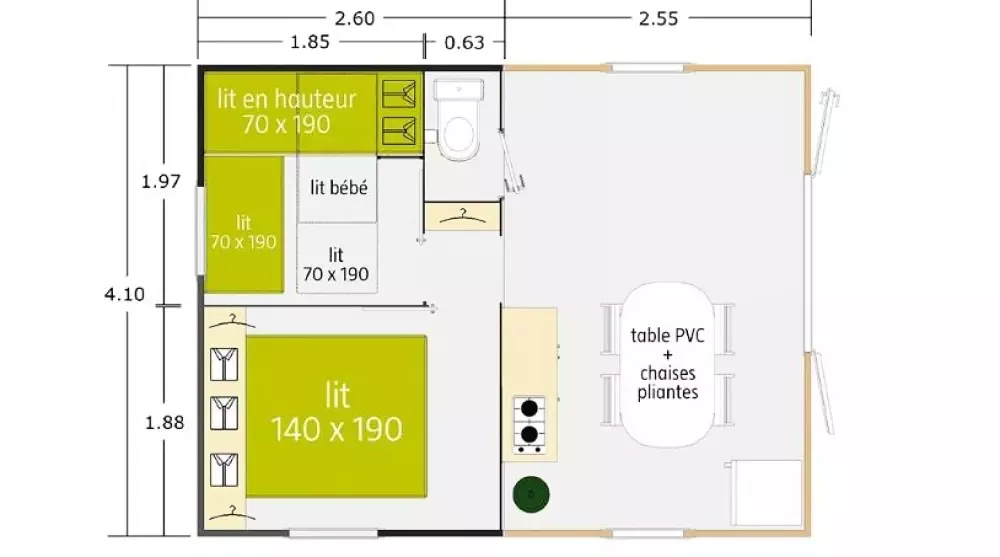 Camping Le Rivage 4 Sterren★★★★