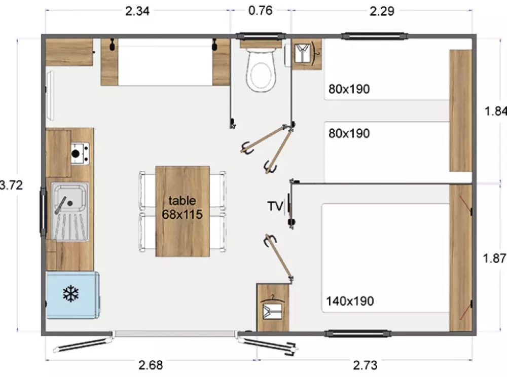 Camping Le Rivage 4 Sterren★★★★