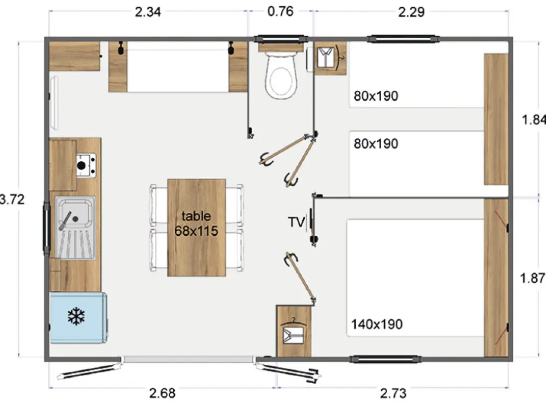 Camping Le Rivage 4 Sterren★★★★