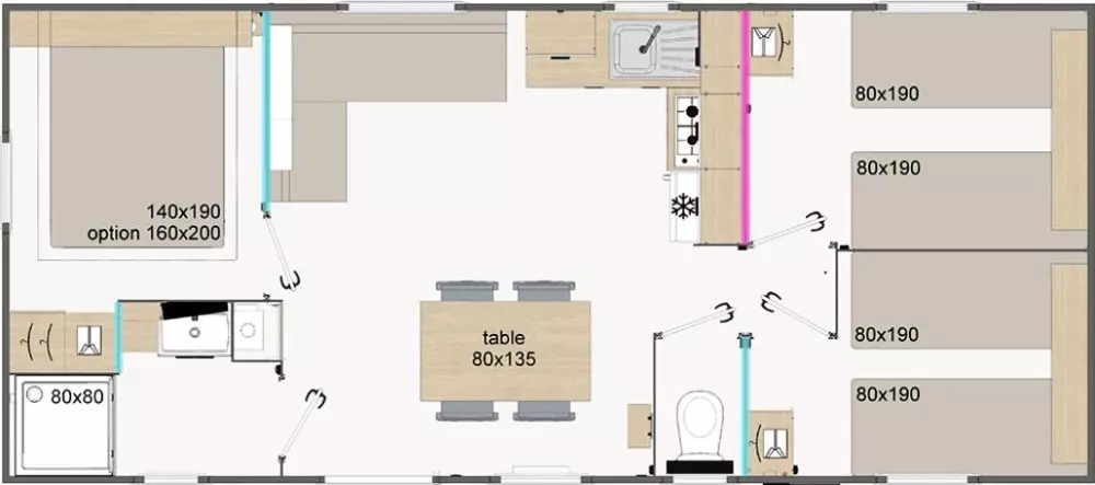 Camping Le Rivage 4 Sterren★★★★