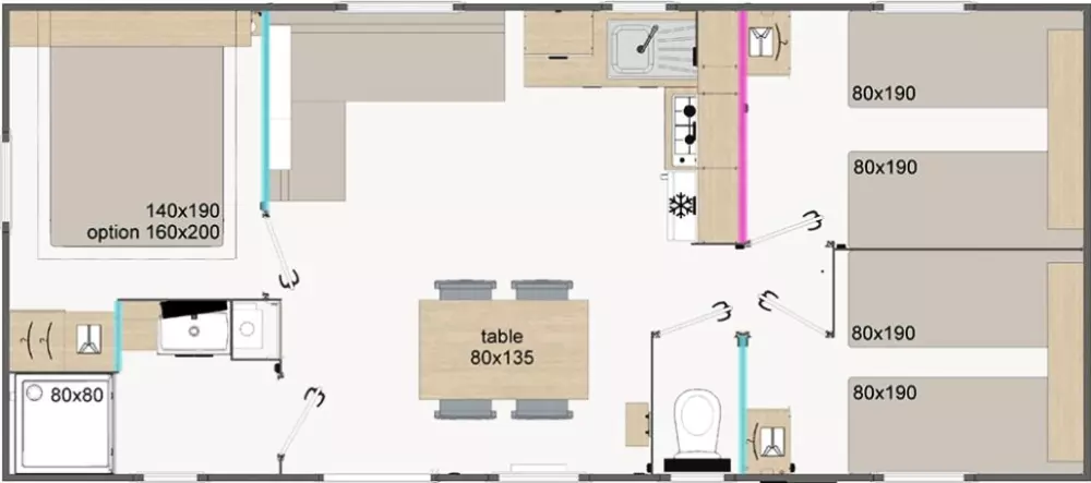 Camping Le Rivage 4 Sterren★★★★