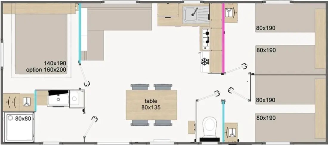 Camping Le Rivage 4 Sterren★★★★
