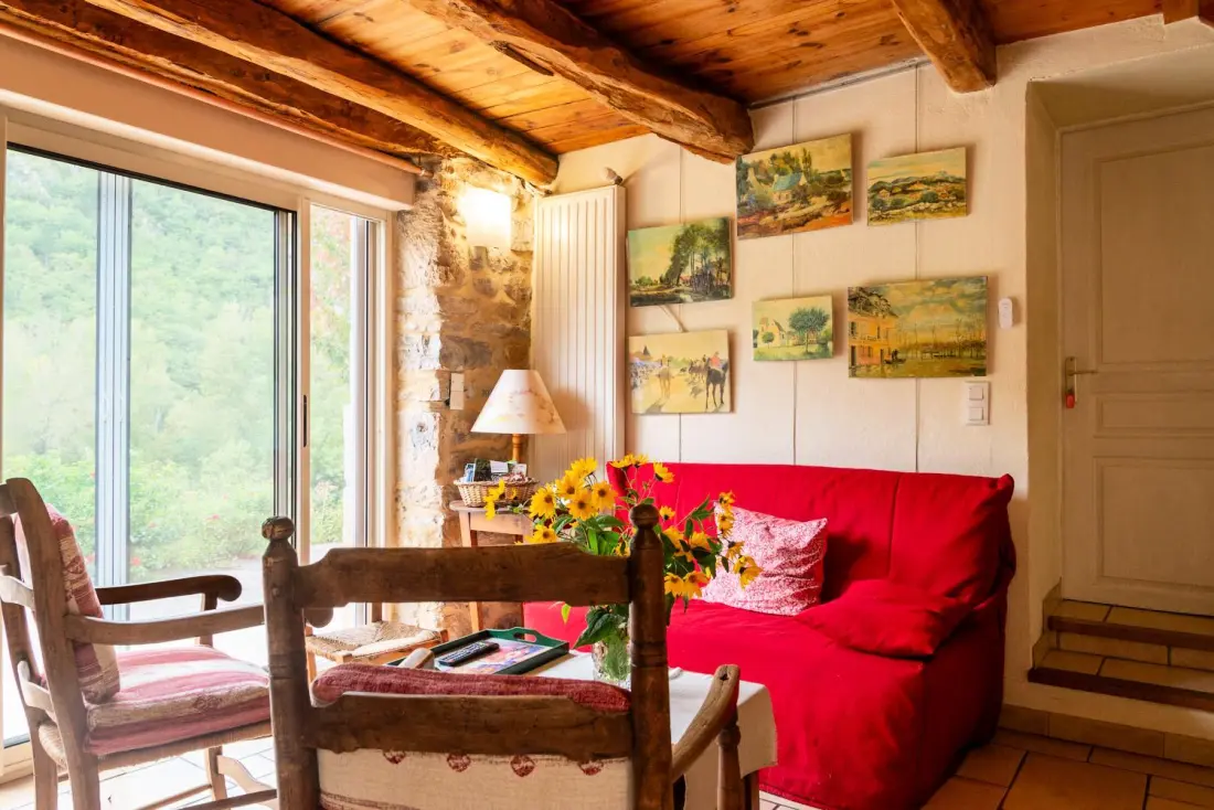 Gîte de France Gîte de pratpanoul 3 Ohren 4/6 pers zu quezac 3 Ohren