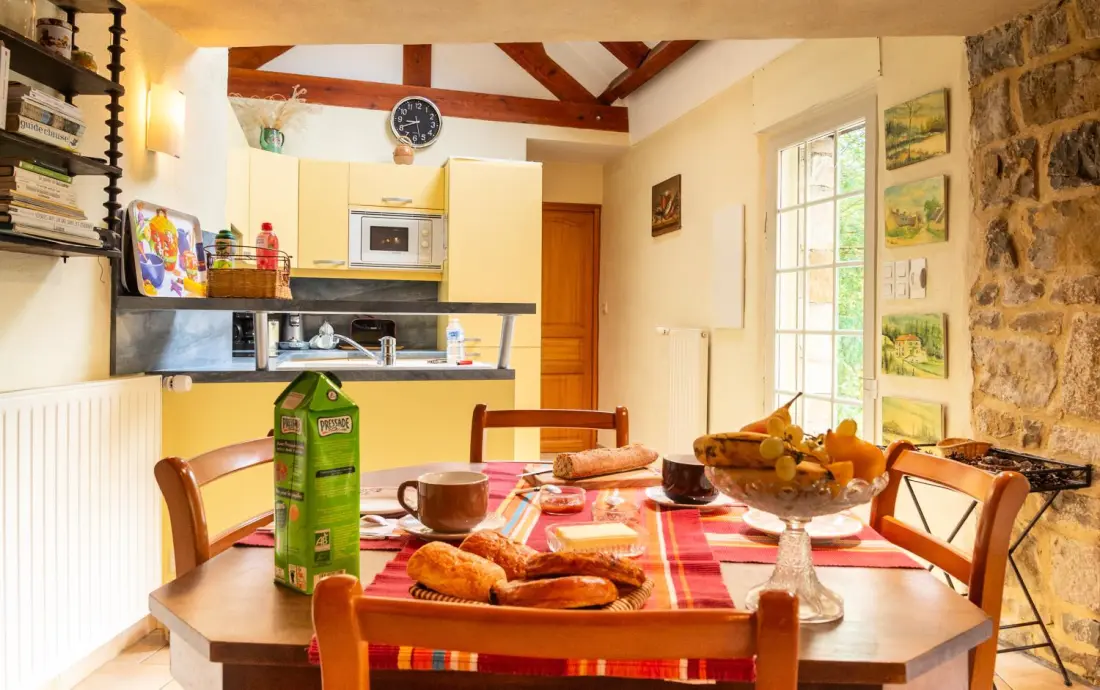 Gîte de France Gîte de pratpanoul 3 Ohren 4/6 pers zu quezac 3 Ohren
