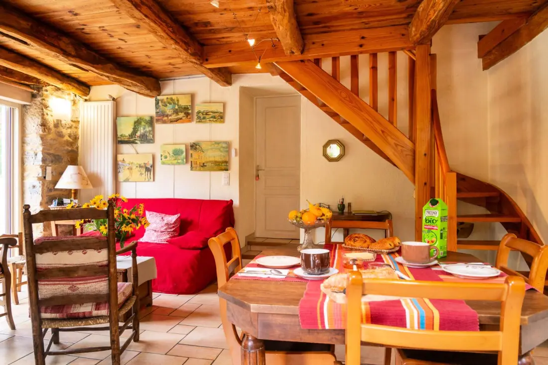 Gîte de France Gîte de pratpanoul 3 Ohren 4/6 pers zu quezac 3 Ohren