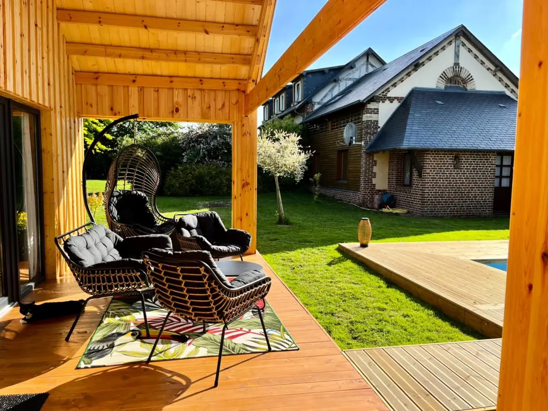 Gîte de France Gîtes de france® - a magas gyöngyfák háza - medence és spa 3 fül