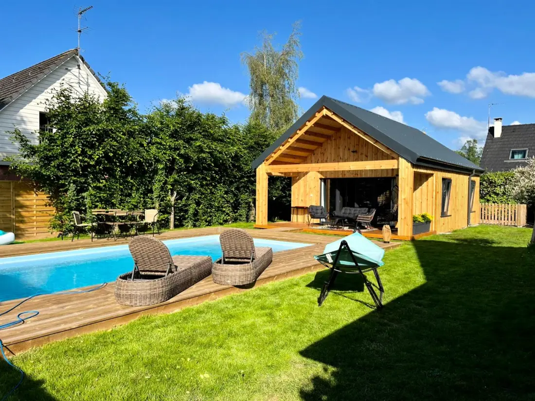 Gîte de France Gîtes de france® - a magas gyöngyfák háza - medence és spa 3 fül