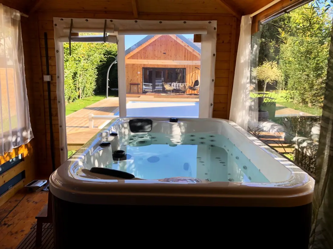 Gîte de France Gîtes de france® - a magas gyöngyfák háza - medence és spa 3 fül