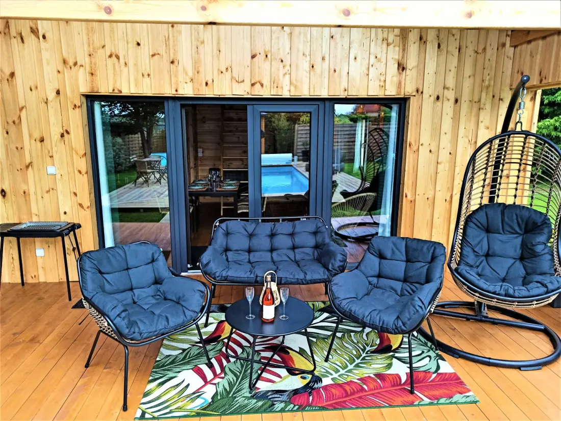 Gîte de France Gîtes de france® - a magas gyöngyfák háza - medence és spa 3 fül