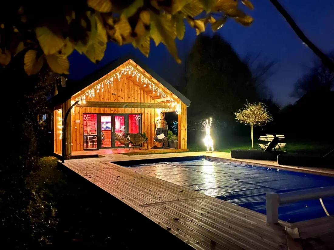 Gîte de France Gîtes de france® - a magas gyöngyfák háza - medence és spa 3 fül