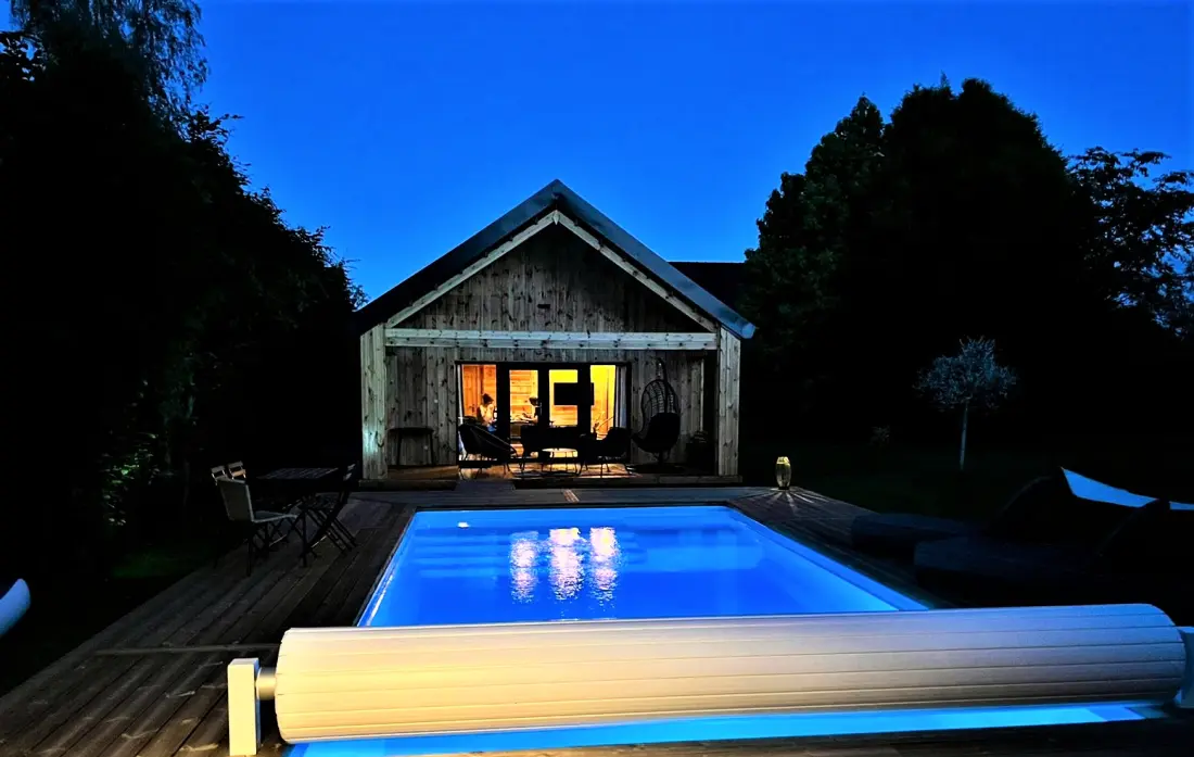 Gîte de France Gîtes de france® - a magas gyöngyfák háza - medence és spa 3 fül