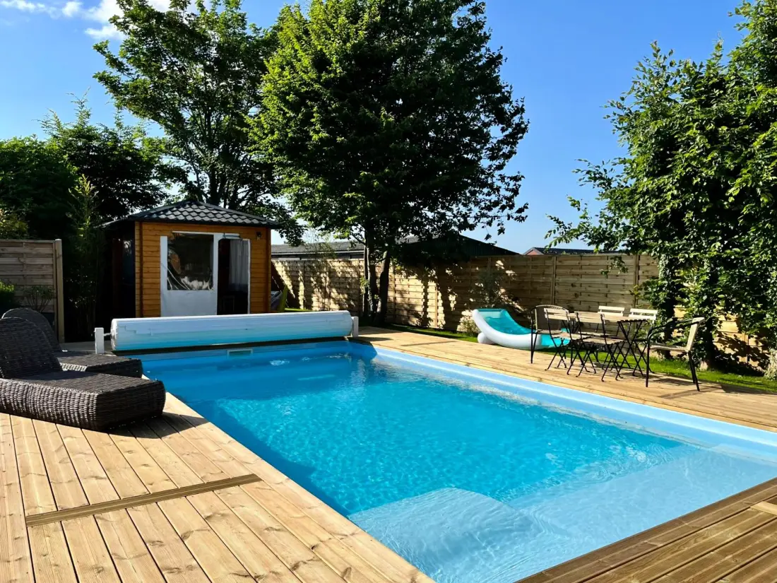 Gîte de France Gîtes de france® - a magas gyöngyfák háza - medence és spa 3 fül